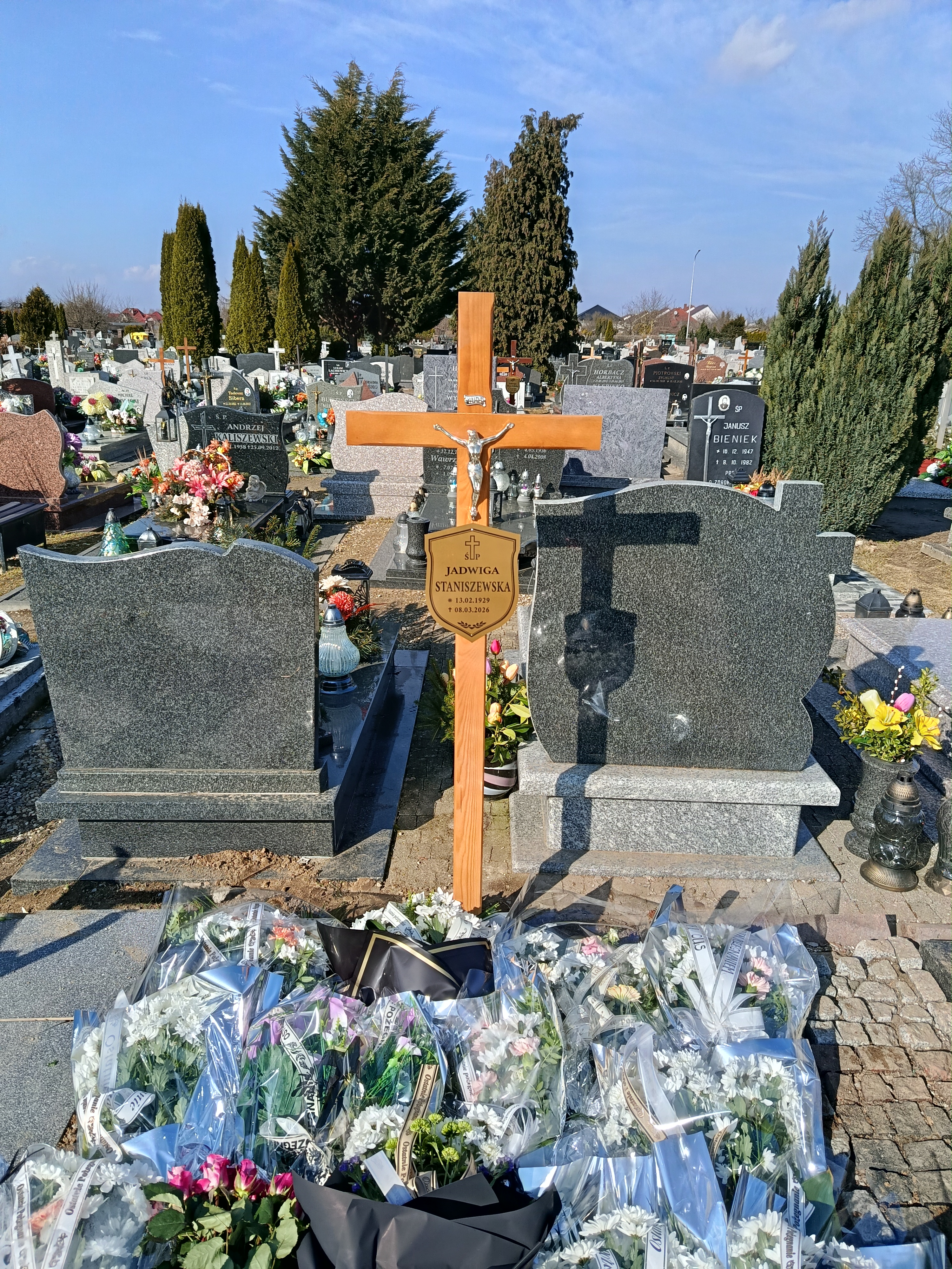 Grób Jadwiga Staniszewska