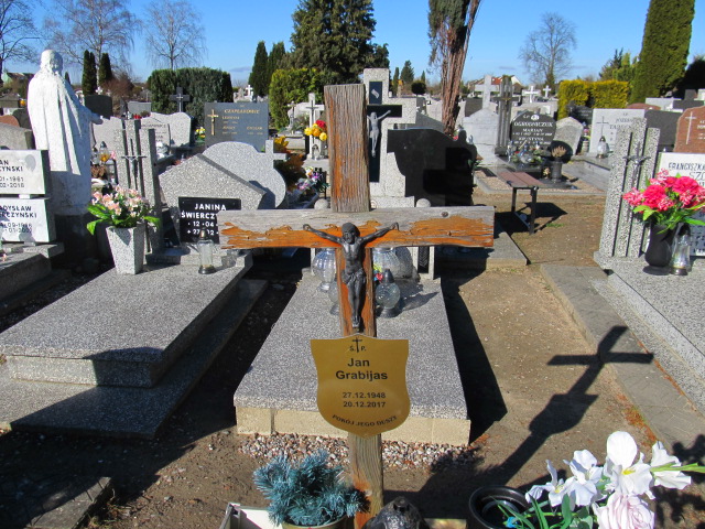Jan Grabijas 1948 Świdwin - Grobonet - Wyszukiwarka osób pochowanych