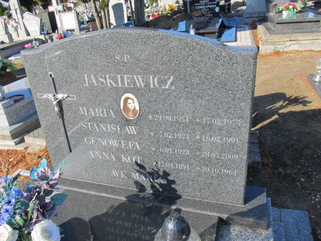 Anna Kot 1891 Świdwin - Grobonet - Wyszukiwarka osób pochowanych