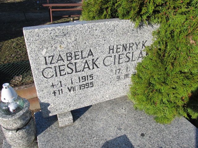 Henryk Cieślak 1937 Świdwin - Grobonet - Wyszukiwarka osób pochowanych