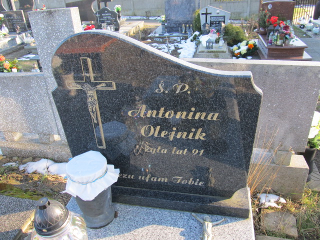 Antonina Olejnik Świdwin - Grobonet - Wyszukiwarka osób pochowanych