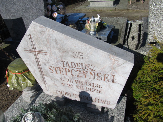Tadeusz Stępczyński 1913 Świdwin - Grobonet - Wyszukiwarka osób pochowanych