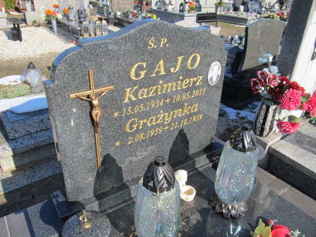 Kazimierz Gajo 1934 Świdwin - Grobonet - Wyszukiwarka osób pochowanych