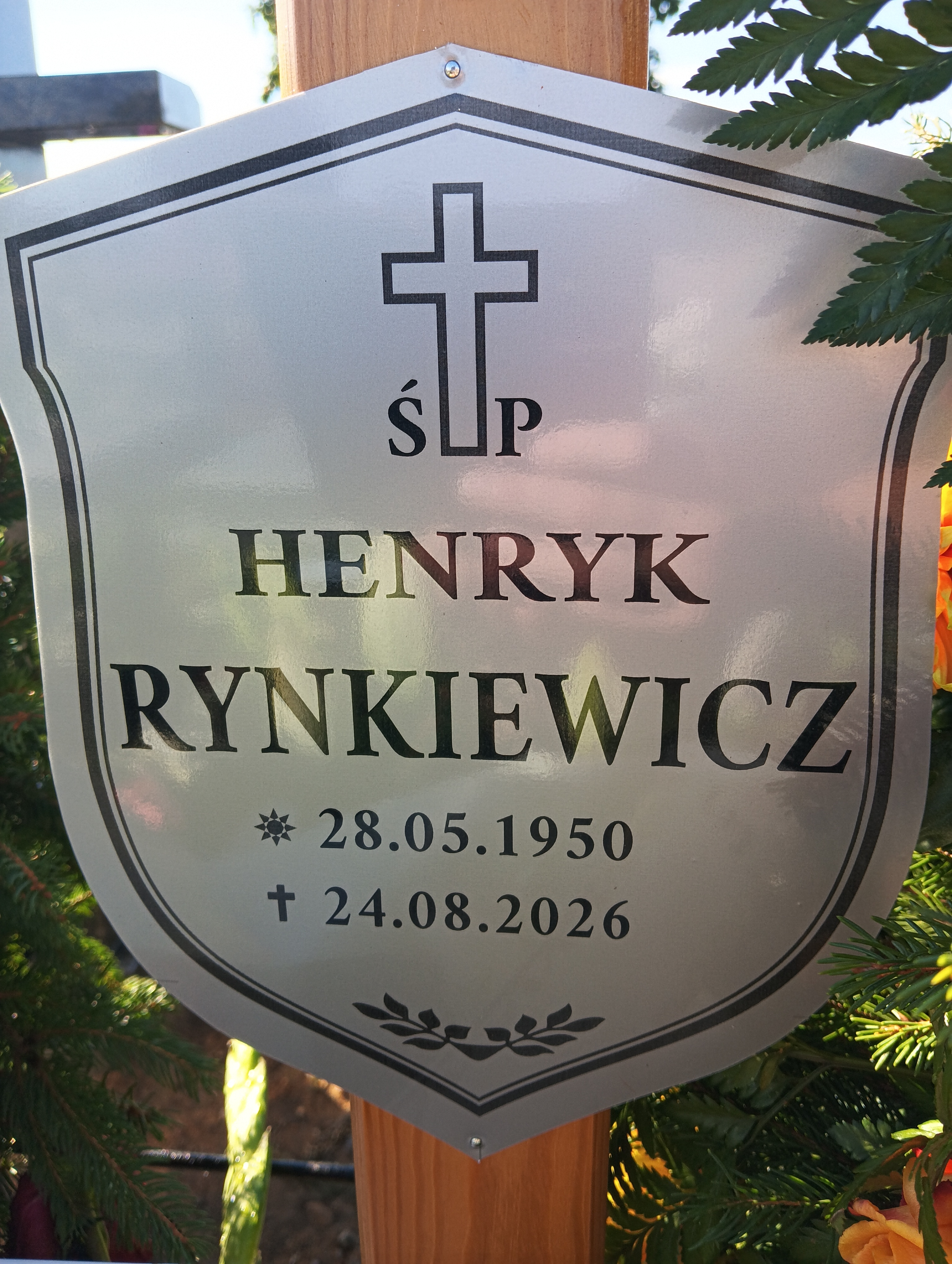 Henryk Rynkiewicz 1950 Świdwin - Grobonet - Wyszukiwarka osób pochowanych