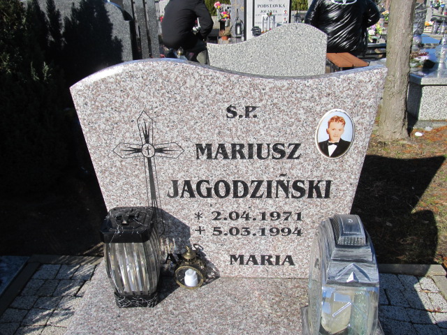 Mariusz Jagodziński 1971 Świdwin - Grobonet - Wyszukiwarka osób pochowanych