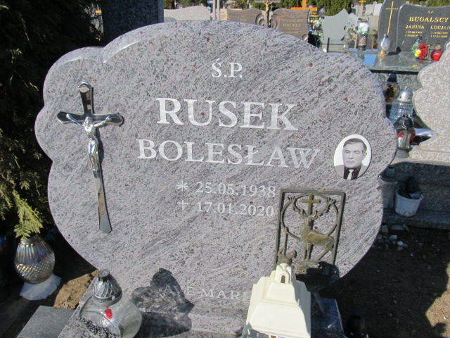 Bolesław Rusek 1938 Świdwin - Grobonet - Wyszukiwarka osób pochowanych