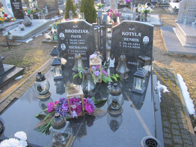 Grób Michalina Brodziak