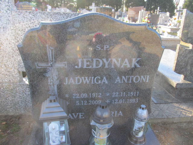 Jadwiga Jedynak 1912 Świdwin - Grobonet - Wyszukiwarka osób pochowanych