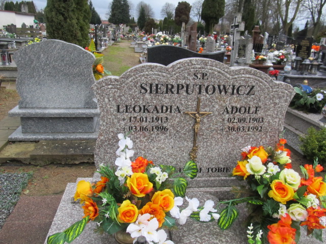 Leokadia Sierputowicz 1913 Świdwin - Grobonet - Wyszukiwarka osób pochowanych