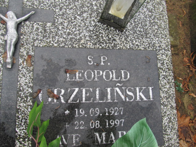 Leopold Grzeliński 1927 Świdwin - Grobonet - Wyszukiwarka osób pochowanych