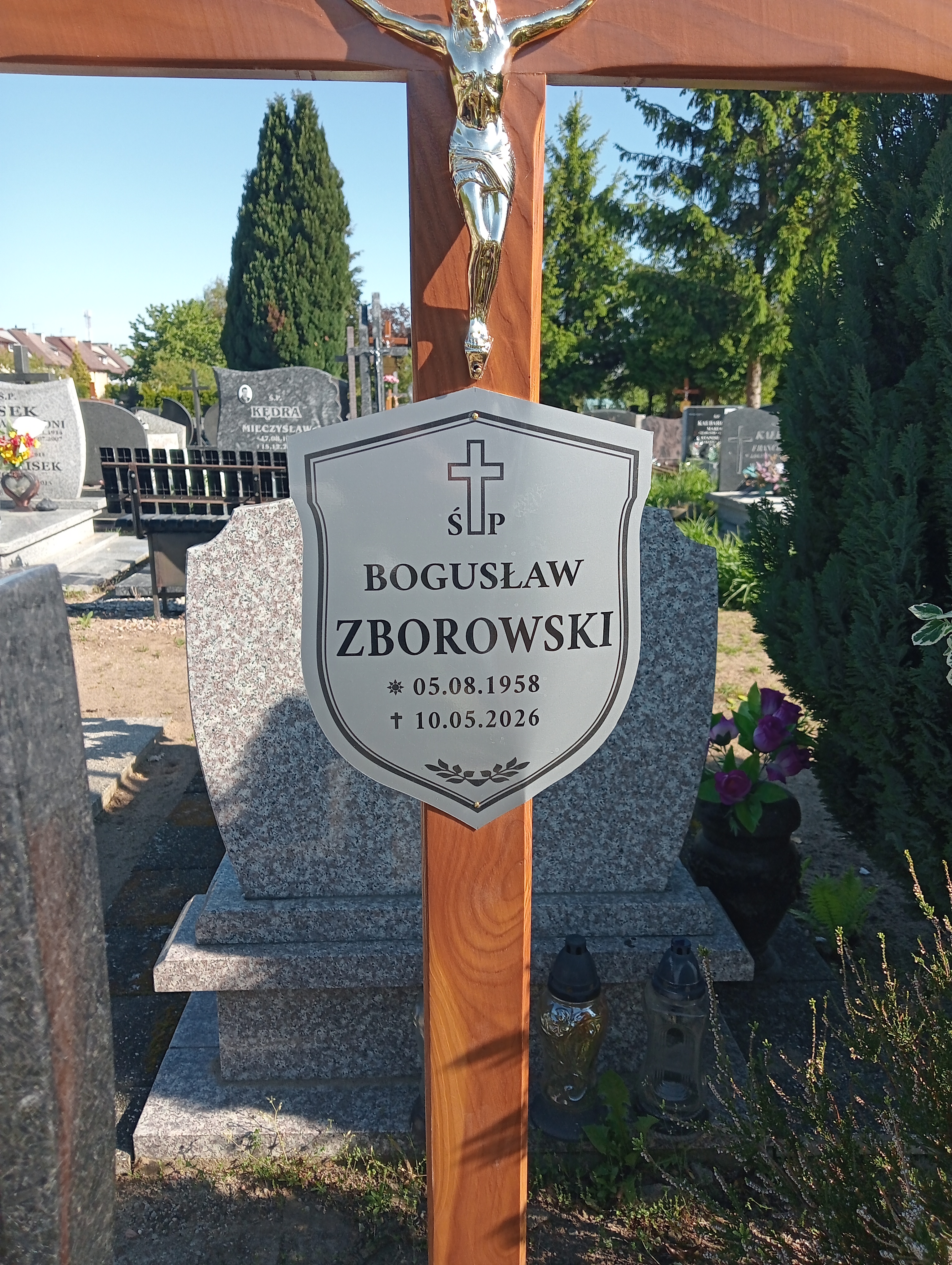 Bogusław Zborowski  1958 Świdwin - Grobonet - Wyszukiwarka osób pochowanych