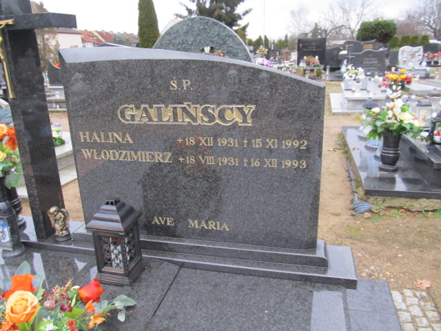 Halina Galińska 1931 Świdwin - Grobonet - Wyszukiwarka osób pochowanych