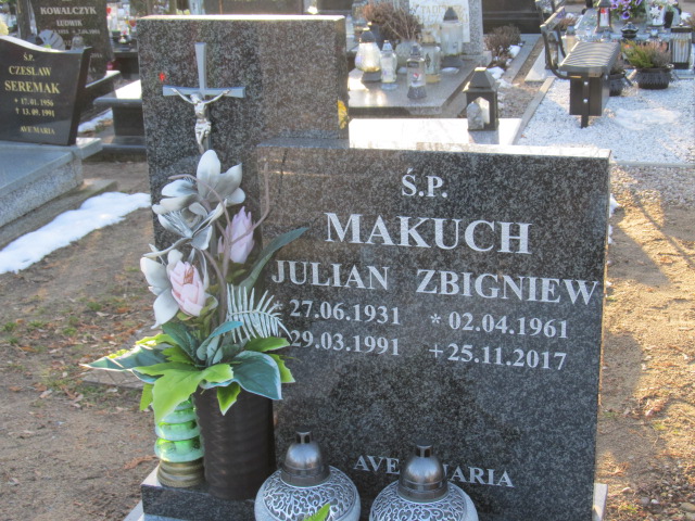 Zbigniew Makuch 1961 Świdwin - Grobonet - Wyszukiwarka osób pochowanych