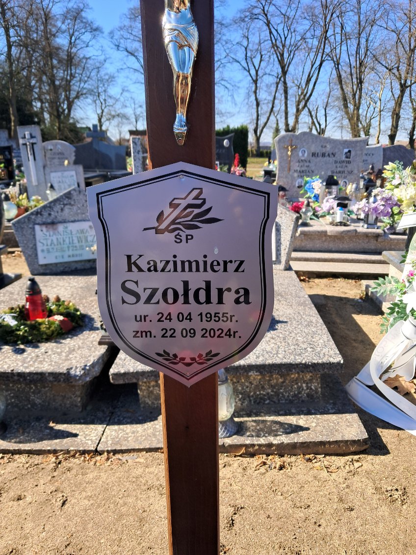 Kazimierz Szołdra  1955 Świdwin - Grobonet - Wyszukiwarka osób pochowanych