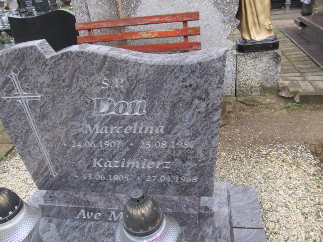 Kazimierz Don 1905 Świdwin - Grobonet - Wyszukiwarka osób pochowanych