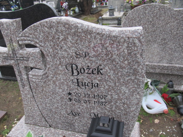 Łucja Bożek 1907 Świdwin - Grobonet - Wyszukiwarka osób pochowanych