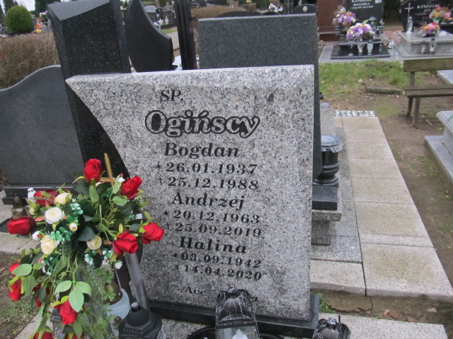 Andrzej Ogiński 1963 Świdwin - Grobonet - Wyszukiwarka osób pochowanych