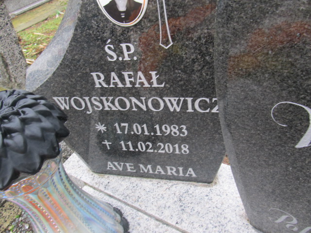 Rafał Wojskonowicz 1983 Świdwin - Grobonet - Wyszukiwarka osób pochowanych