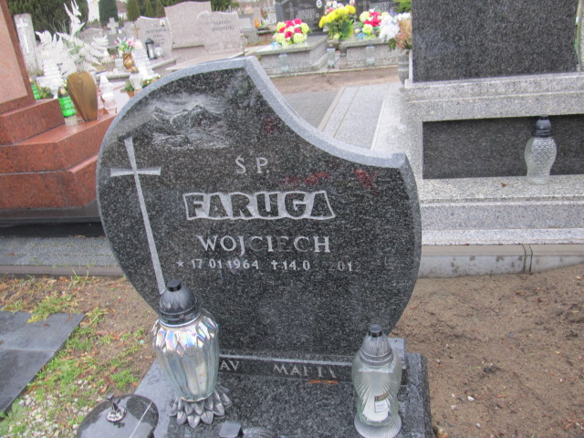 Wojciech Faruga 1964 Świdwin - Grobonet - Wyszukiwarka osób pochowanych