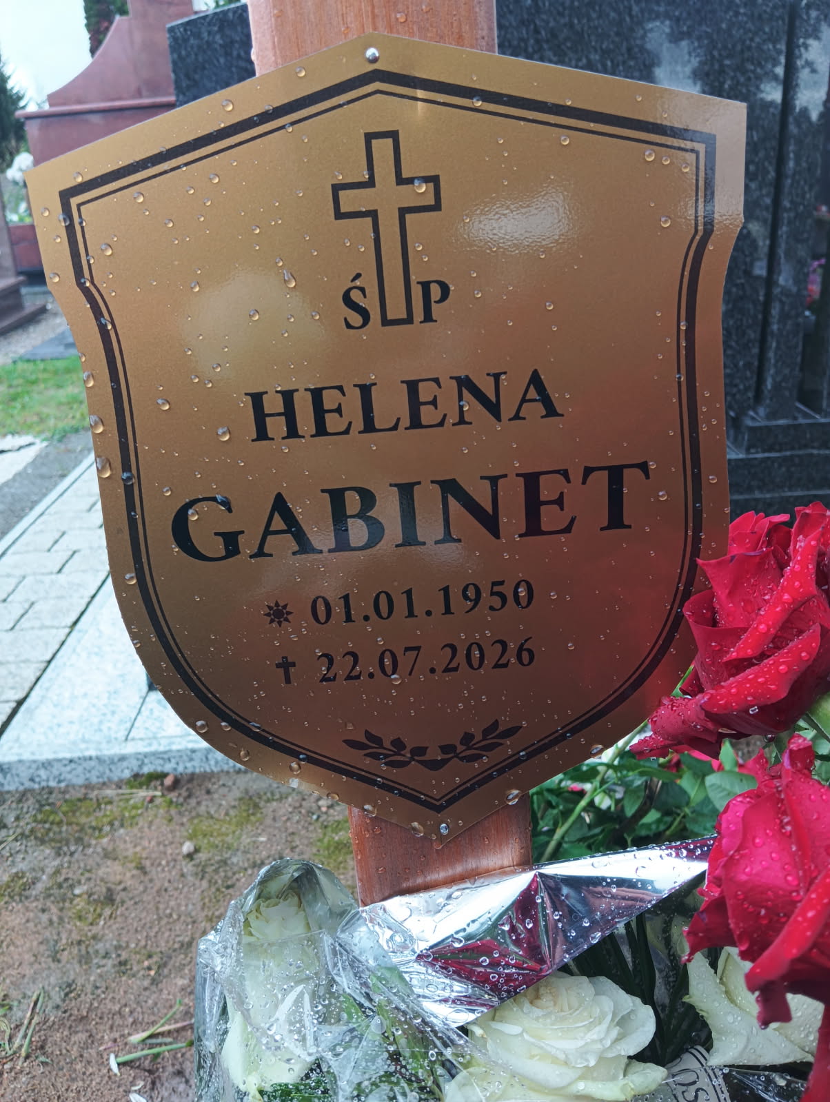 Grób Helena Gabinet 