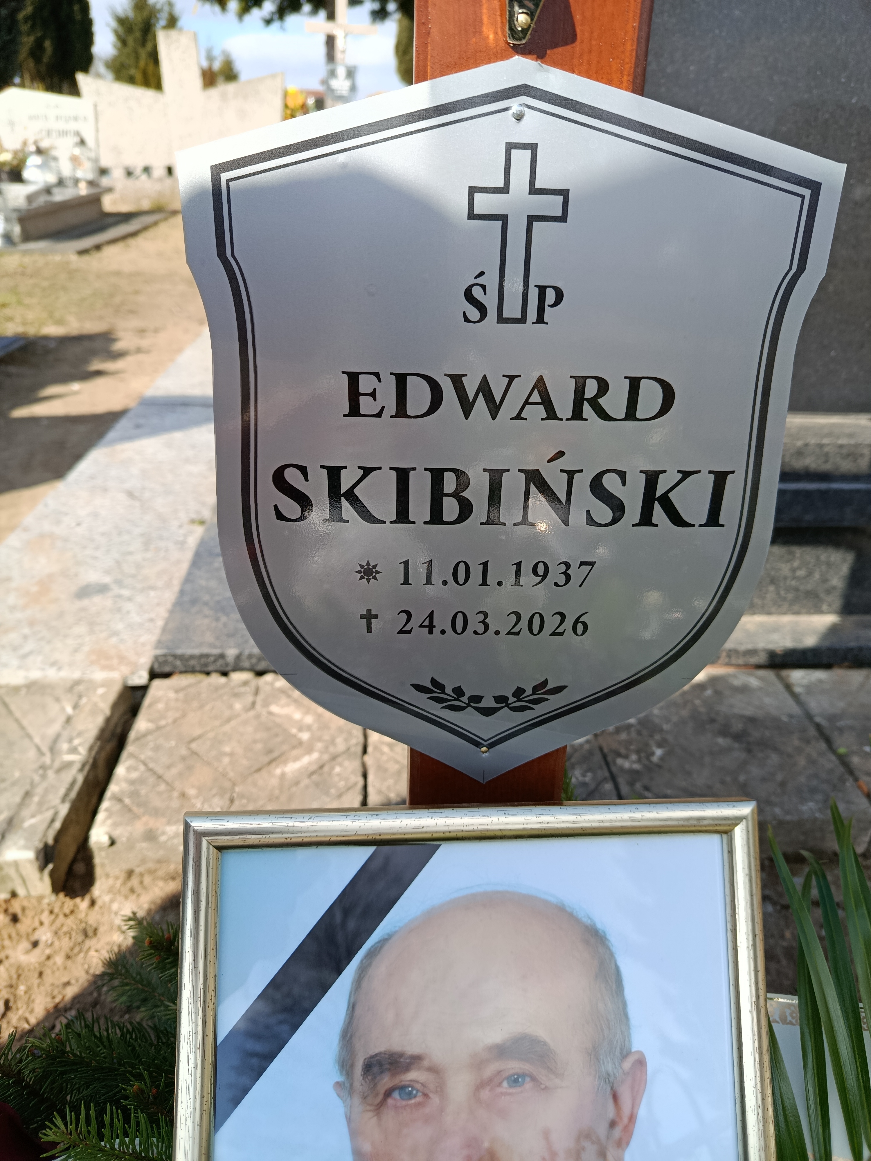 Edward Skibiński 1937 Świdwin - Grobonet - Wyszukiwarka osób pochowanych