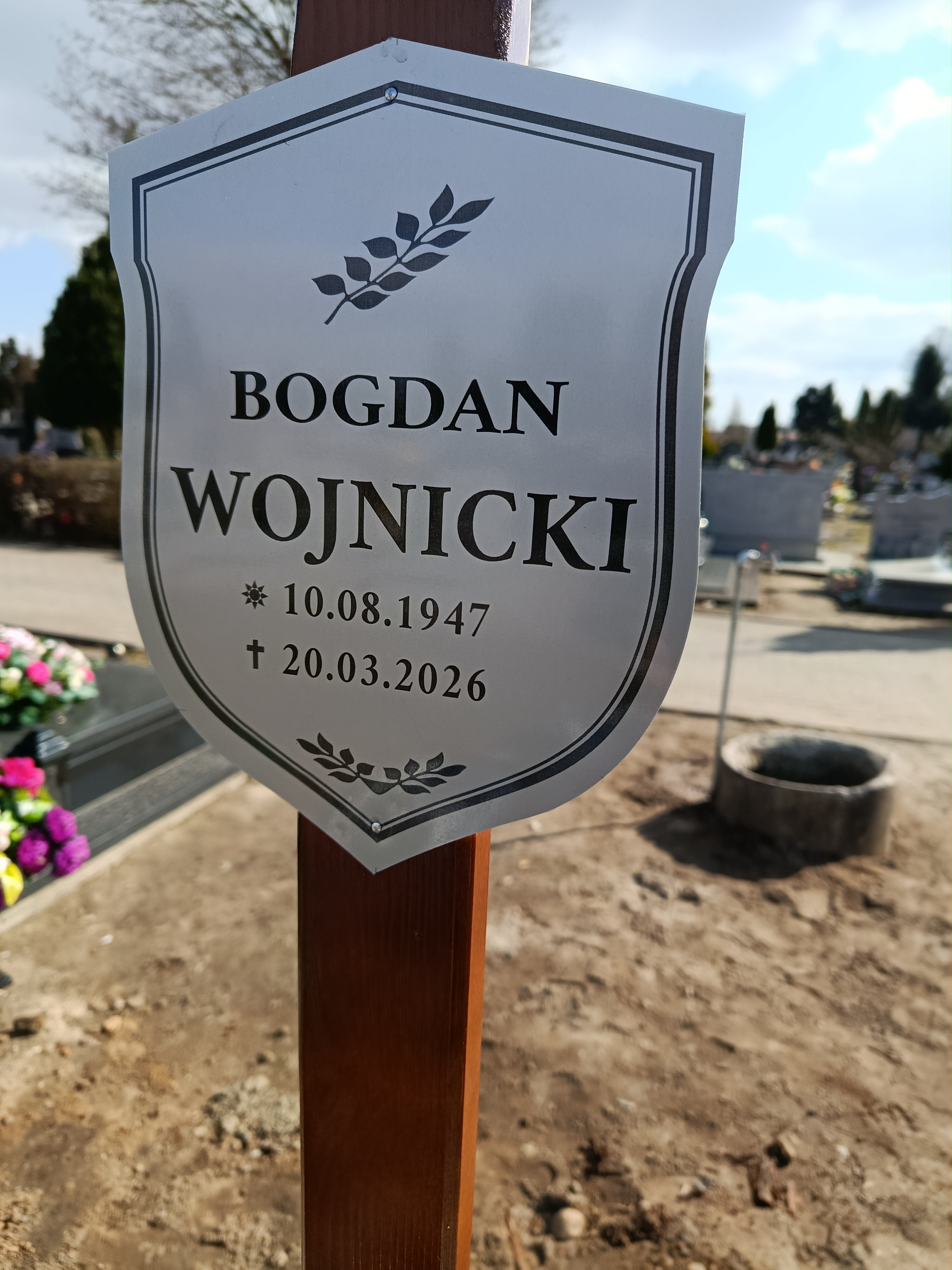 Bogdan Wojnicki  1947 Świdwin - Grobonet - Wyszukiwarka osób pochowanych