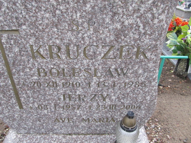 Bolesław Kruczek 1910 Świdwin - Grobonet - Wyszukiwarka osób pochowanych