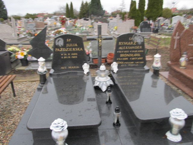 Grób Bronisława Rymarz
