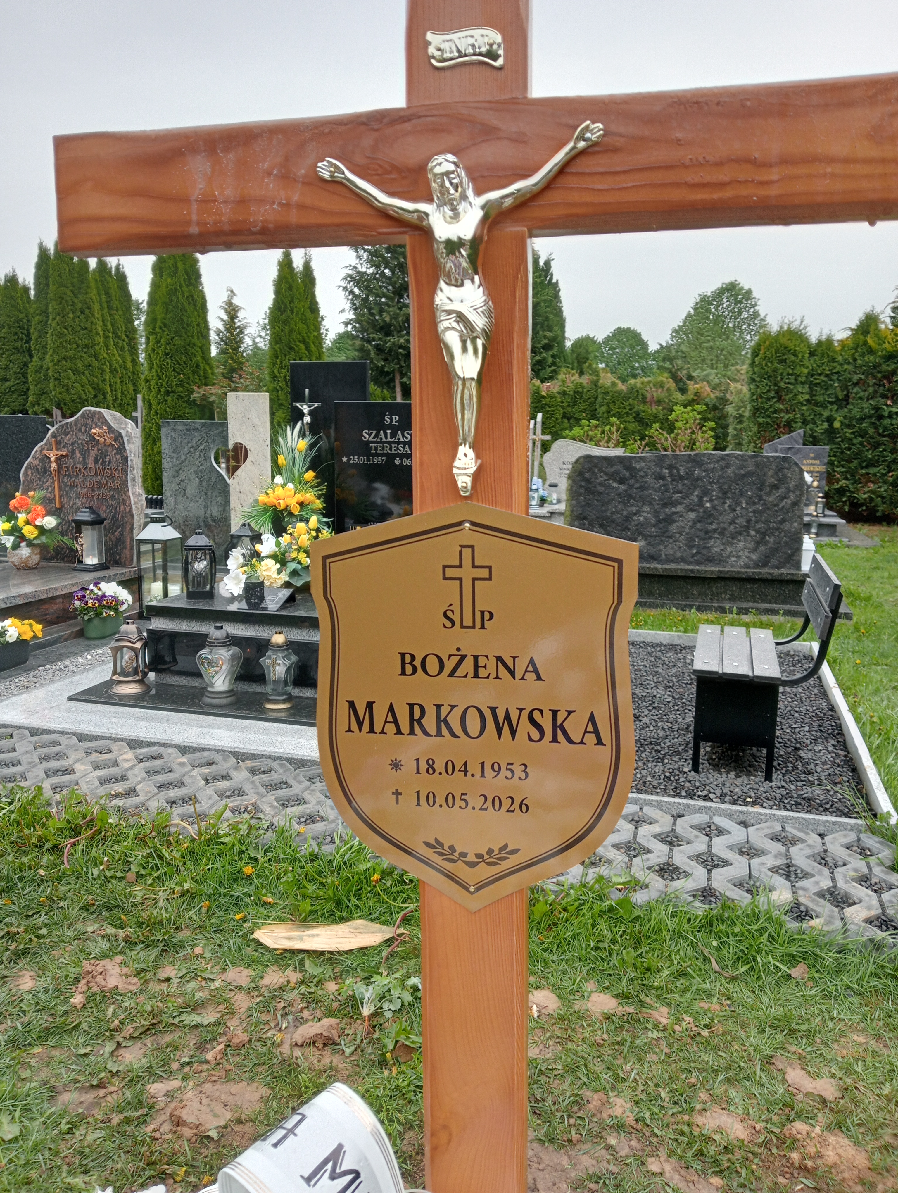 Bożena Markowska 1953 Świdwin - Grobonet - Wyszukiwarka osób pochowanych