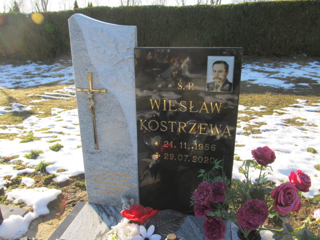 Wiesław Kostrzewa 1950 Świdwin - Grobonet - Wyszukiwarka osób pochowanych