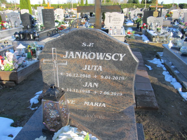 Juta Jankowska 1948 Świdwin - Grobonet - Wyszukiwarka osób pochowanych