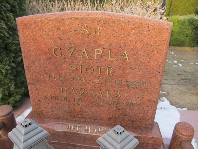 Piotr Czapla 1928 Świdwin - Grobonet - Wyszukiwarka osób pochowanych