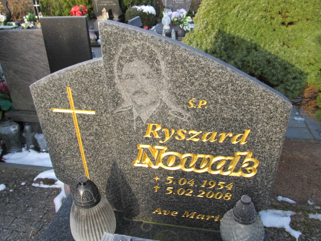 Ryszard Nowak 1954 Świdwin - Grobonet - Wyszukiwarka osób pochowanych