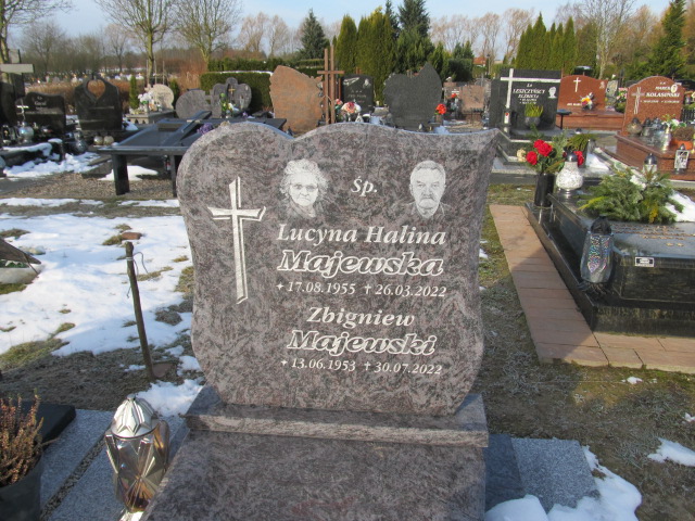 Lucyna Majewska 1955 Świdwin - Grobonet - Wyszukiwarka osób pochowanych