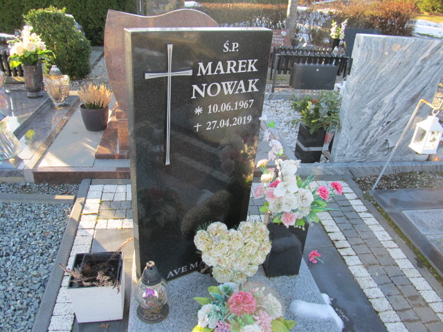 Marek Nowak 1967 Świdwin - Grobonet - Wyszukiwarka osób pochowanych
