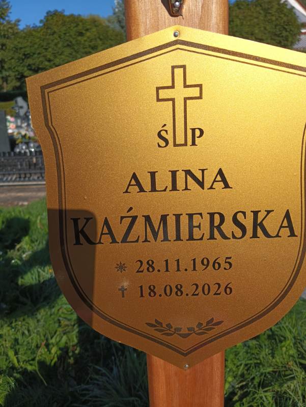 Alina Kaźmierska  1965 Świdwin - Grobonet - Wyszukiwarka osób pochowanych
