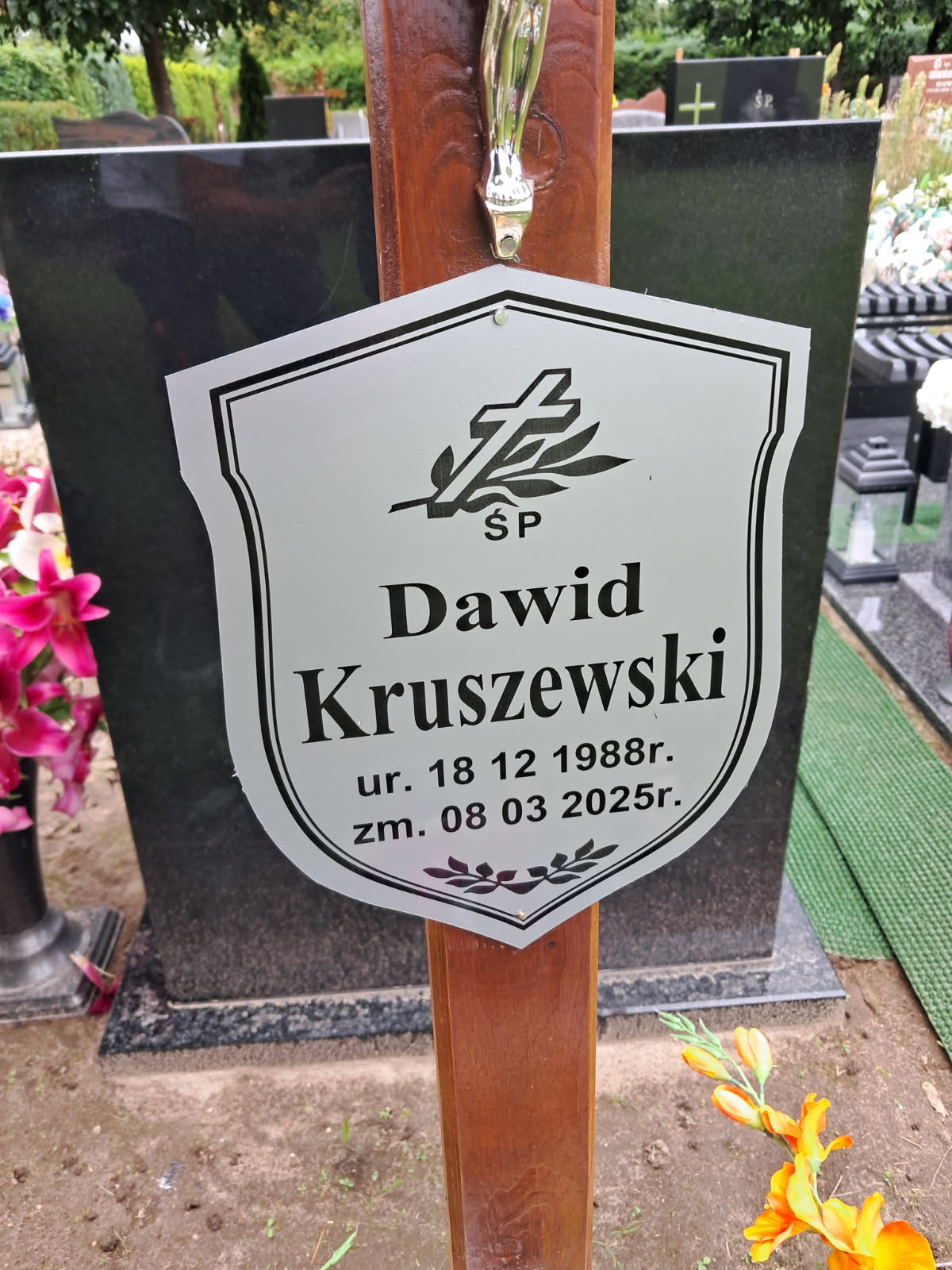 Dawid Kruszewski  1988 Świdwin - Grobonet - Wyszukiwarka osób pochowanych